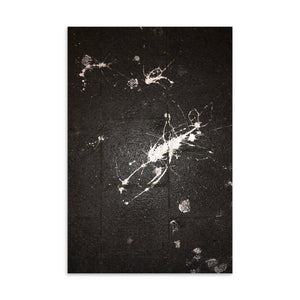 Postkarte, Splash On Asphalt